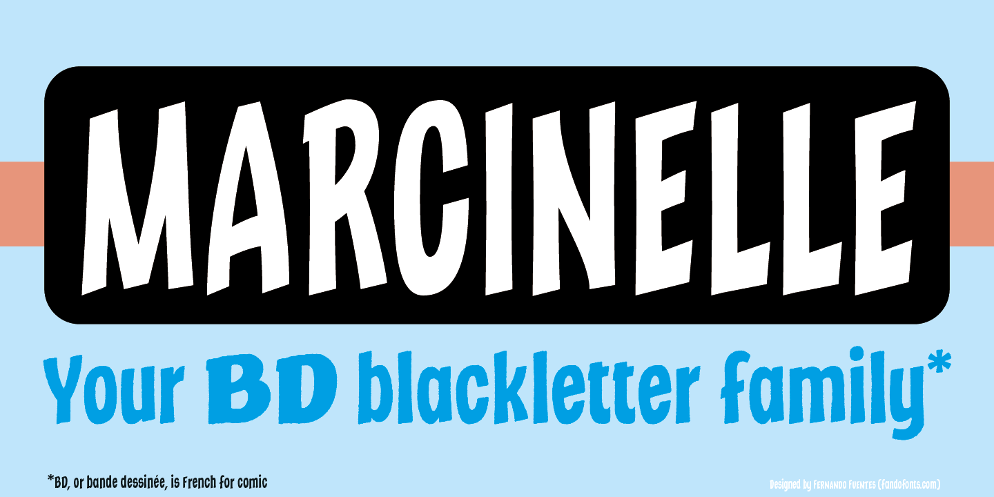 Marcinelle Clean Font
